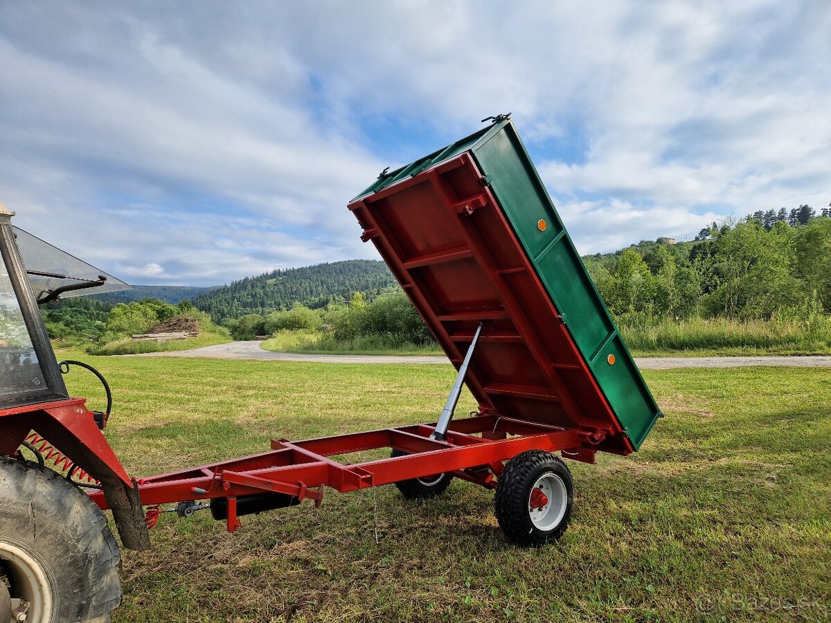 Remorque Pliable 3S Benne Basculante 3 Côtés – Image 2