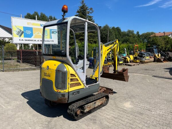 Mini pelle Wacker Neuson 1404 avec 3 godets – Image 5