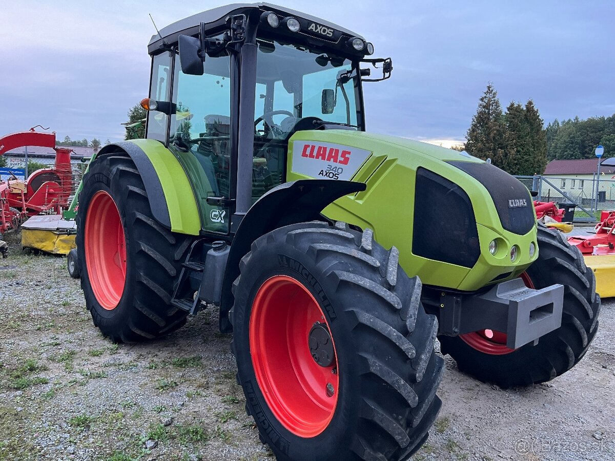 Tracteur agricole CLAAS AXOS 340 CX