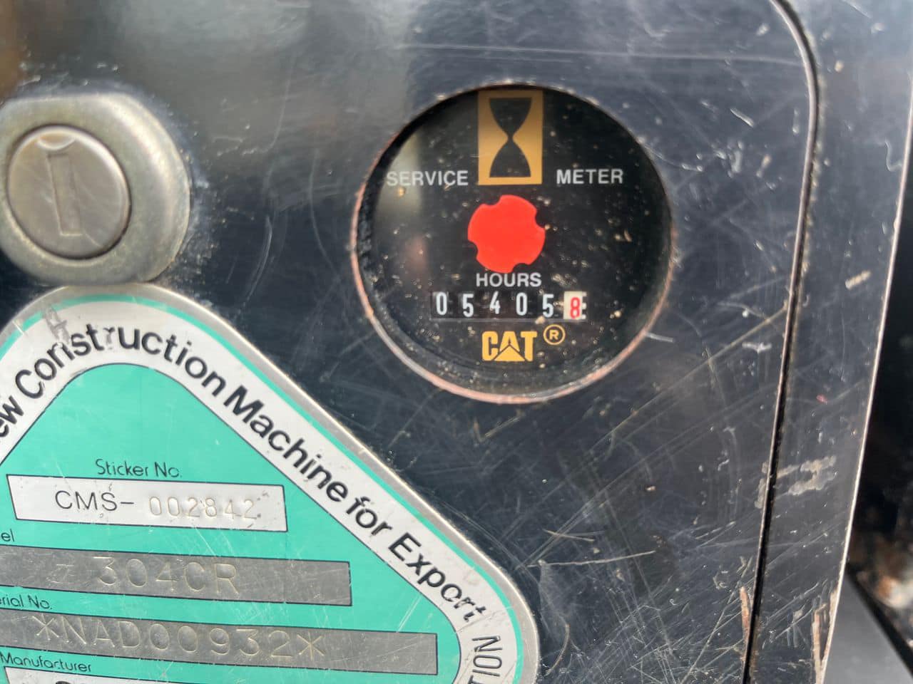 Mini pelle Caterpillar 304CR avec rotortilt et 3 godets – Image 18