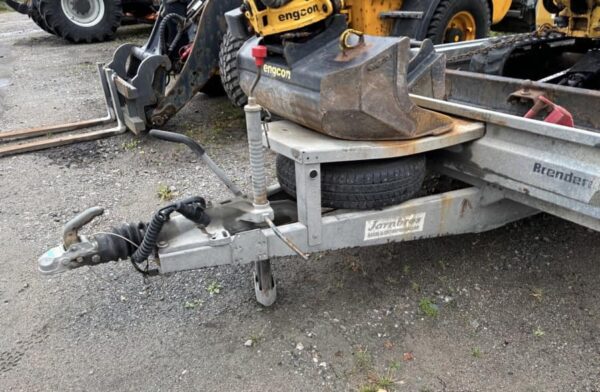 Mini pelle CAT 302CR avec engcon et remorque – Image 28