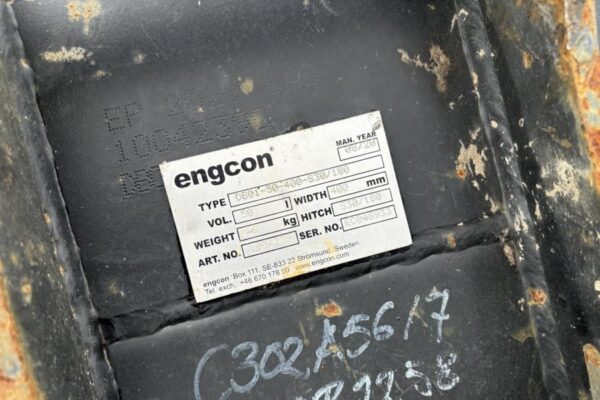 Mini pelle CAT 302CR avec engcon et remorque – Image 30