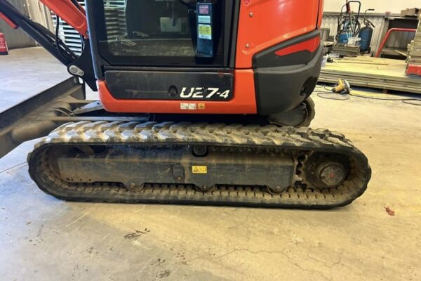 Mini pelle Kubota U27-4 avec Tiltrotator – Image 10