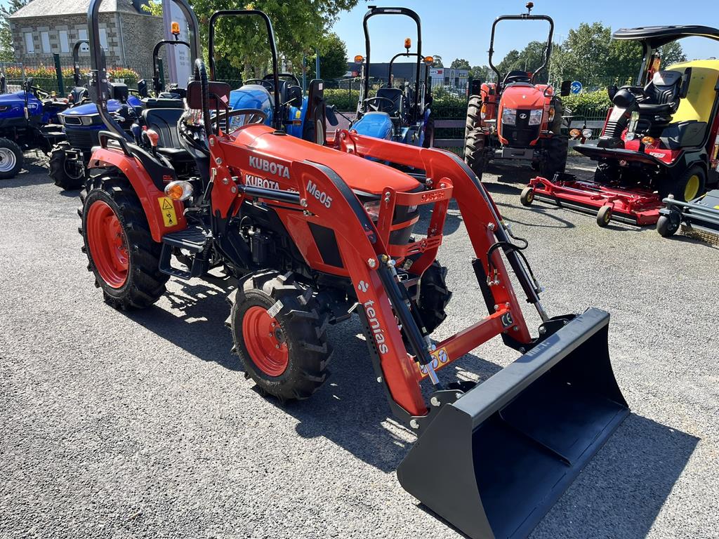 Micro tracteur Kubota EK1 261 + chargeur frontale – Image 2