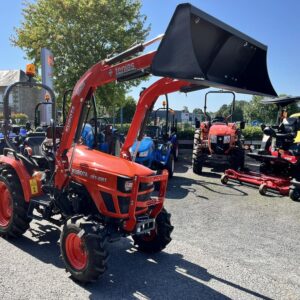 Micro tracteur Kubota  EK1 261 + chargeur frontale