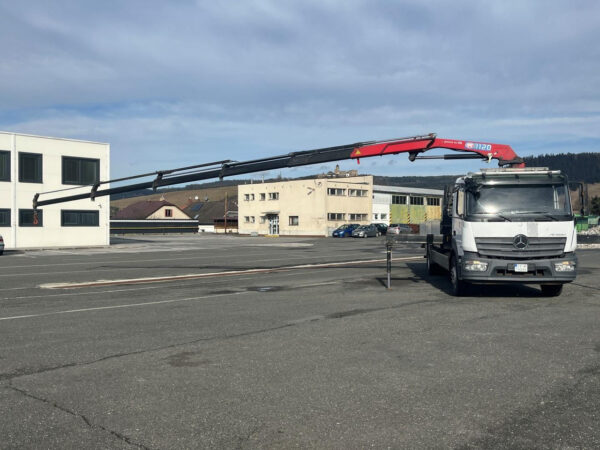 Camion Mercedes Atego 1527 + Grue HMF 1120-K5 – Image 8