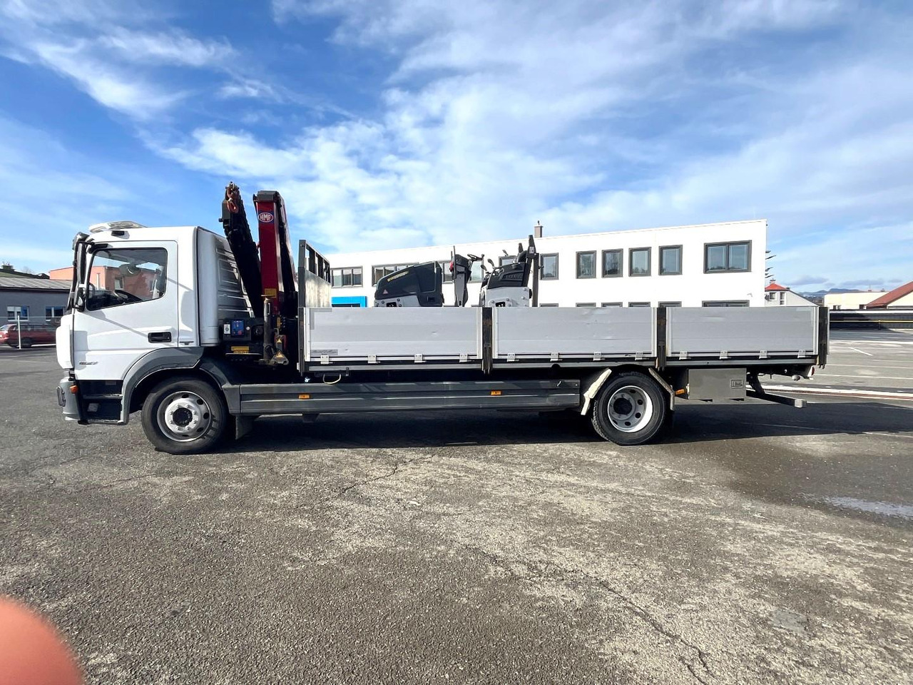 Camion Mercedes Atego 1527 + Grue HMF 1120-K5 – Image 11