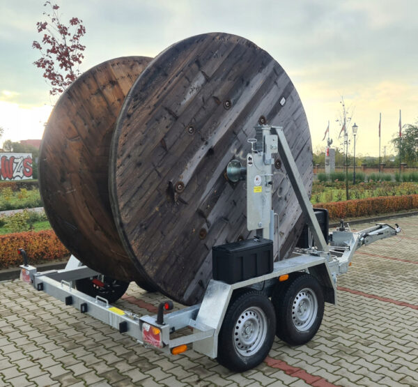 Remorque porte touret  neuf 3500 kg