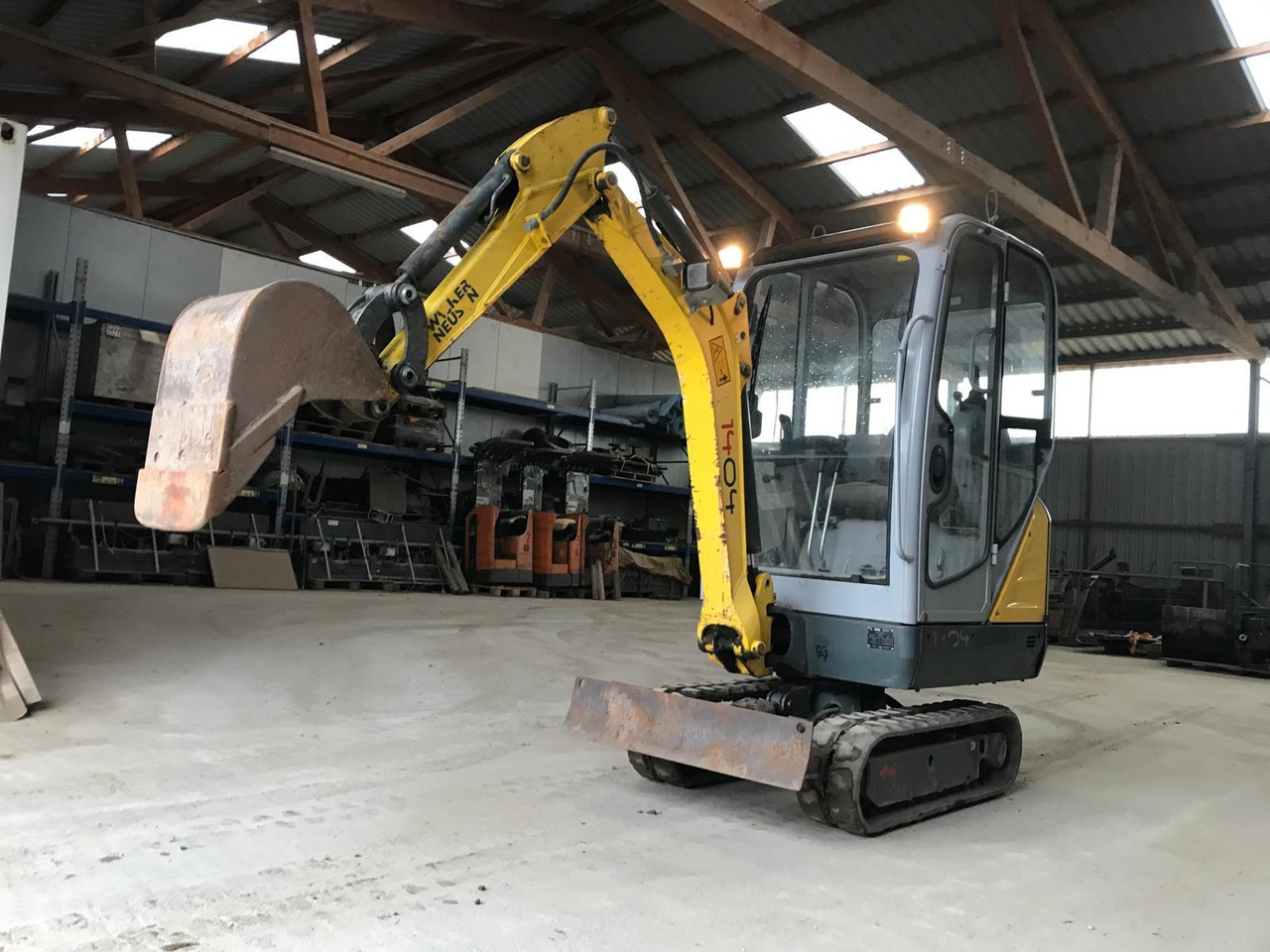 Mini-pelle Wacker Neuson 1404 avec 3 godets – Image 13