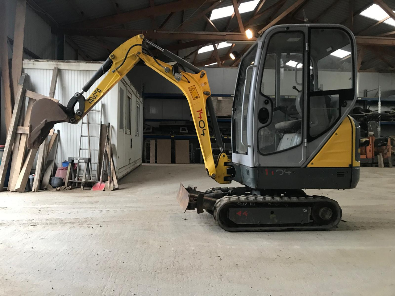 Mini-pelle Wacker Neuson 1404 avec 3 godets – Image 15