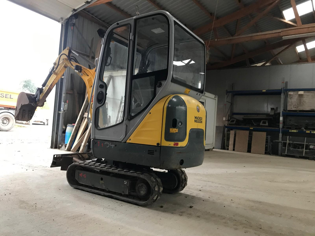 Mini-pelle Wacker Neuson 1404 avec 3 godets – Image 21