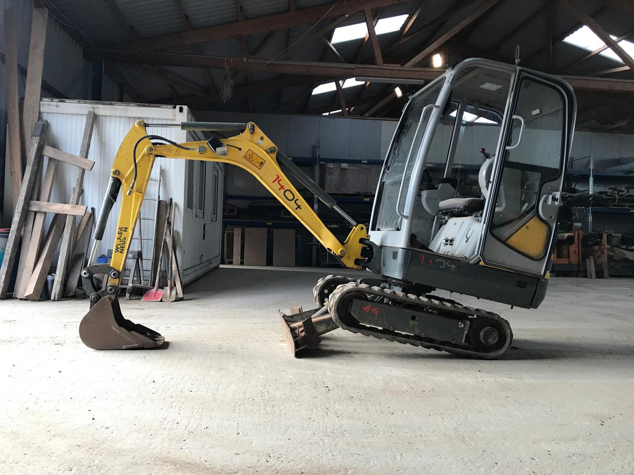 Mini-pelle Wacker Neuson 1404 avec 3 godets – Image 22