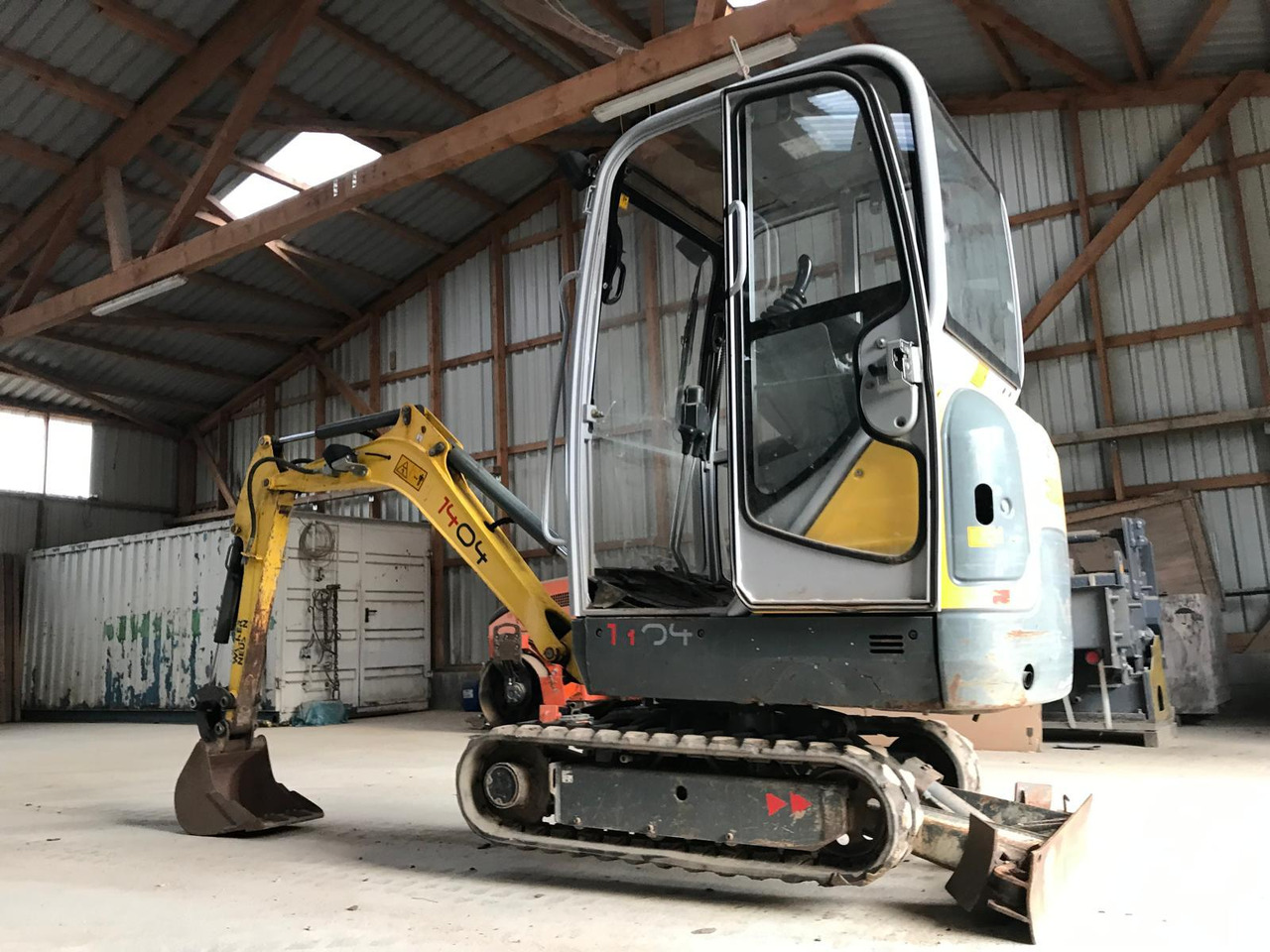 Mini-pelle Wacker Neuson 1404 avec 3 godets – Image 25
