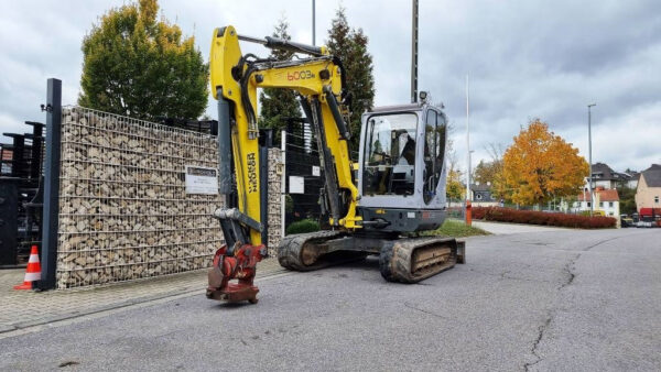 Mini pelle Wacker Neuson 6003 RD avec 3 godets – Image 17