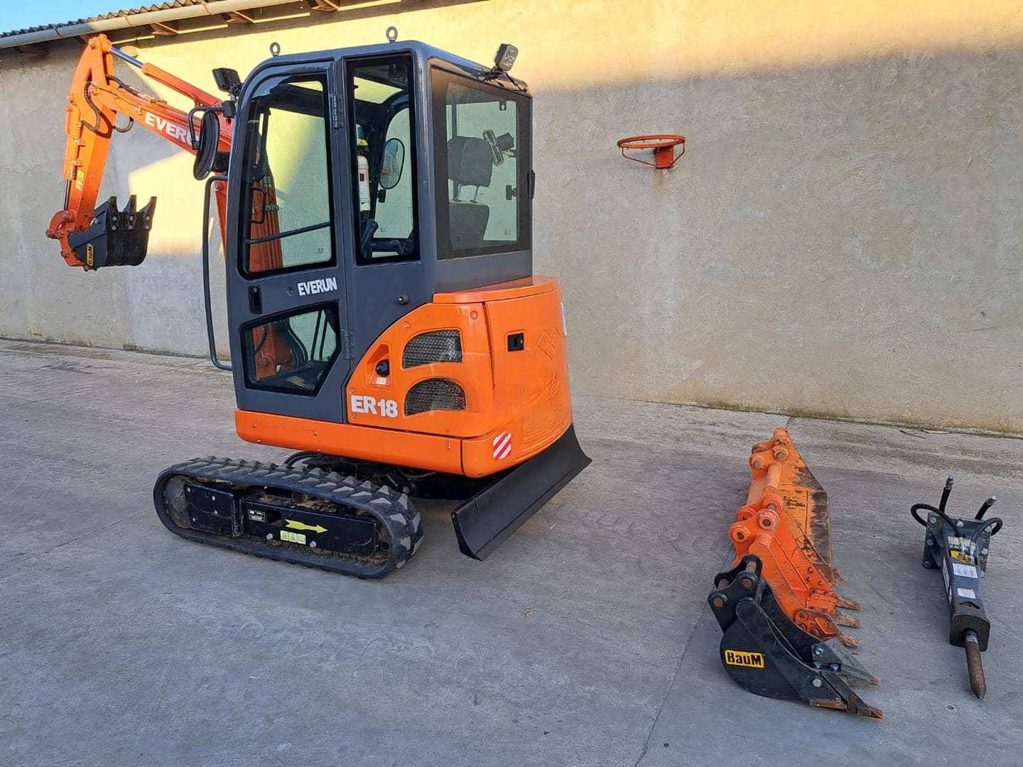 Kubota ER18 avec accessoires – Image 5