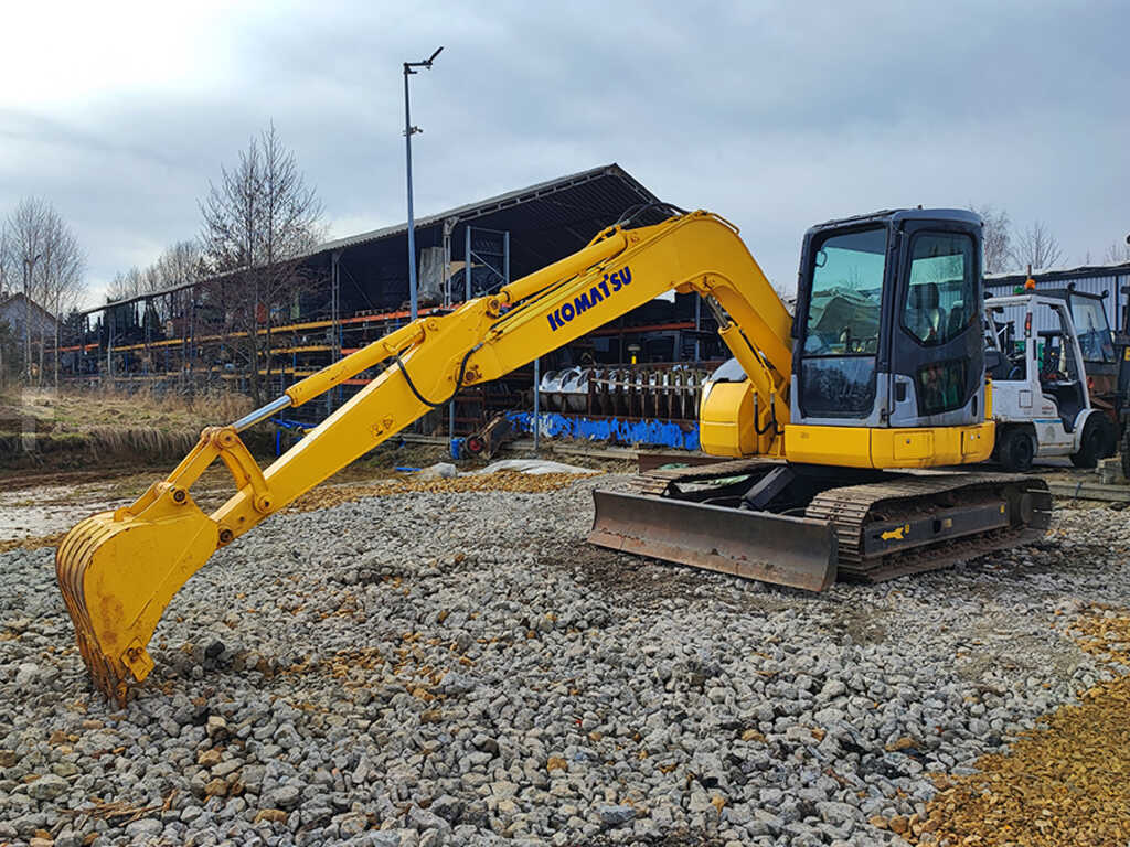Mini pelle Komatsu PC 78 US-6 avec 3 godets – Image 5