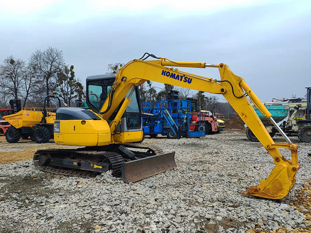 Mini pelle Komatsu PC 78 US-6 avec 3 godets – Image 6