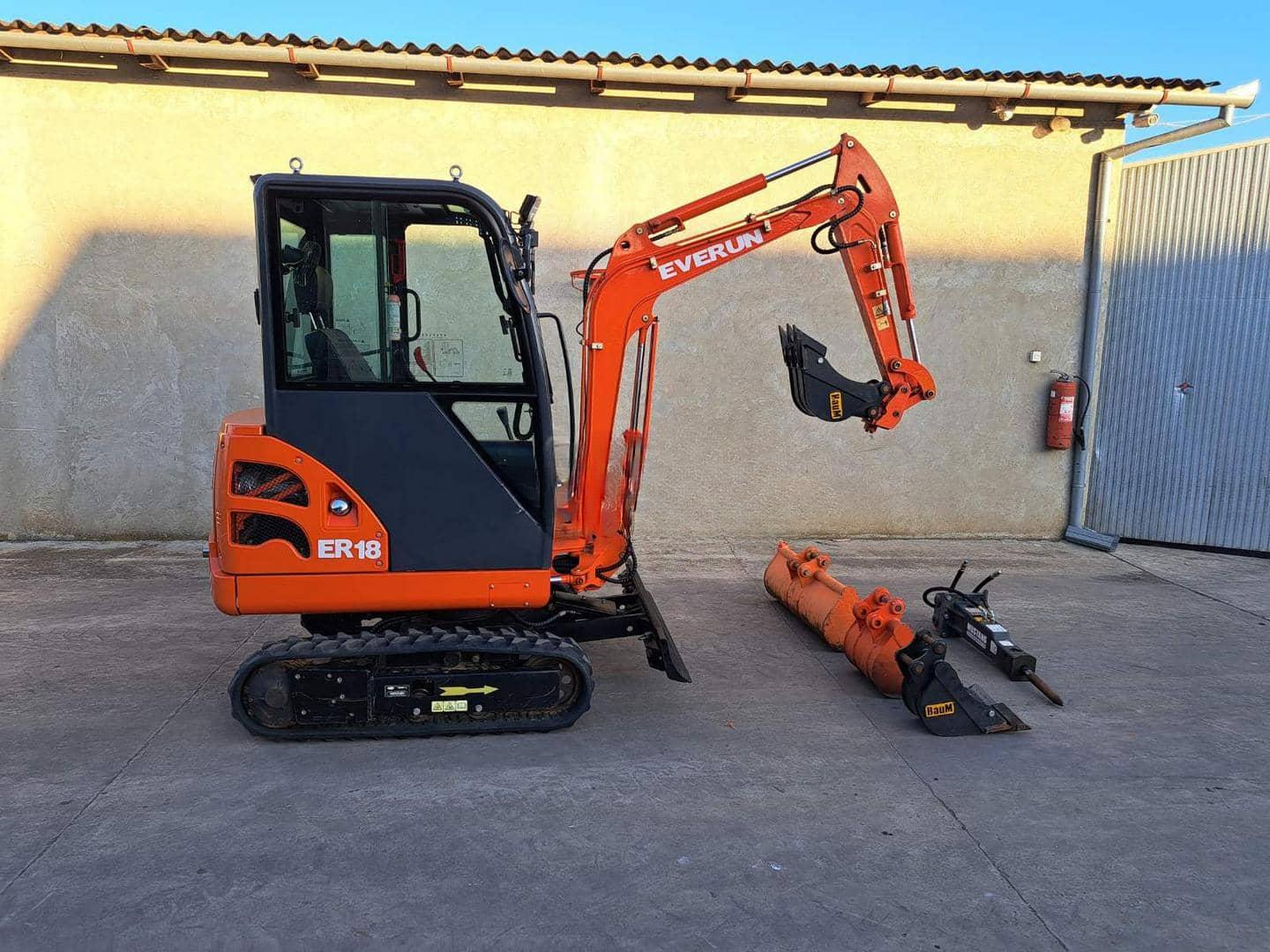 Kubota ER18 avec accessoires – Image 7