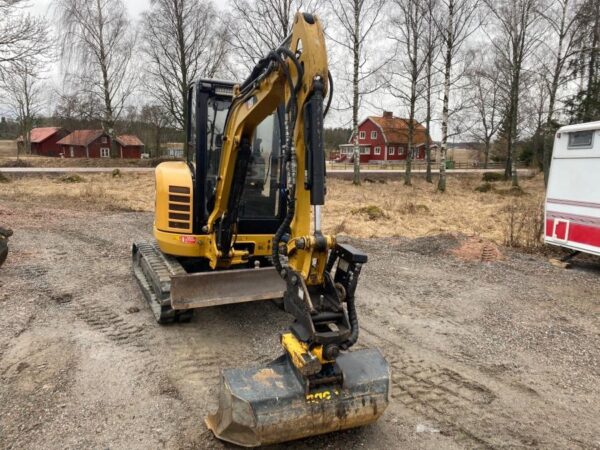 mini pelle Caterpillar 302.7D accessoire et Remorque – Image 6