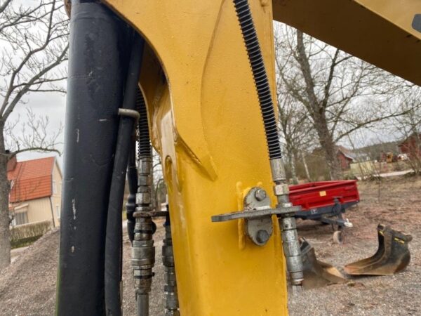 mini pelle Caterpillar 302.7D accessoire et Remorque – Image 35