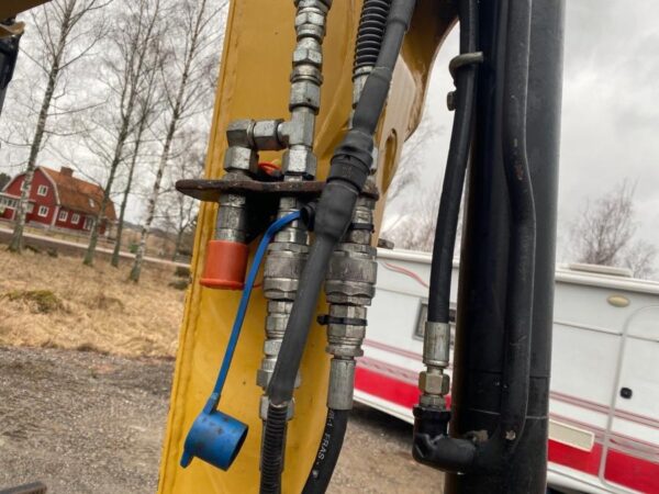 mini pelle Caterpillar 302.7D accessoire et Remorque – Image 39