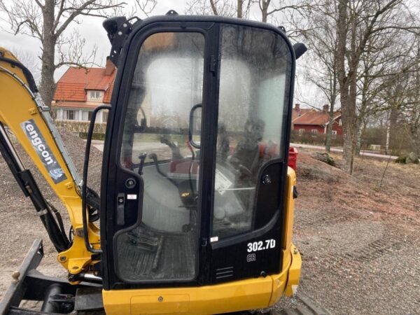 mini pelle Caterpillar 302.7D accessoire et Remorque – Image 64