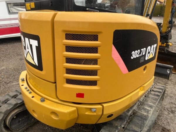 mini pelle Caterpillar 302.7D accessoire et Remorque – Image 67