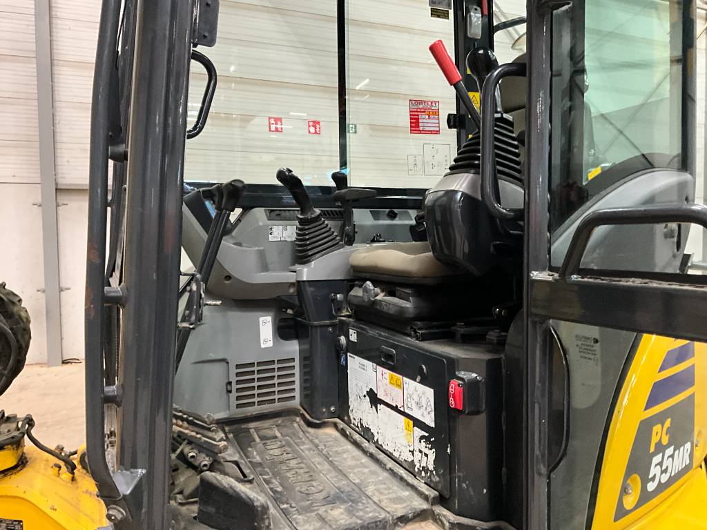 Mini pelle Komatsu PC 55 MR-5 avec 3 godets – Image 9
