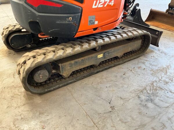 Mini pelle Kubota U 27-4 – Image 4