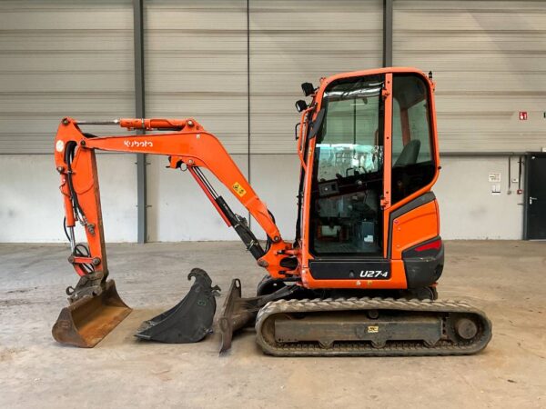 Mini pelle Kubota U 27-4 – Image 3