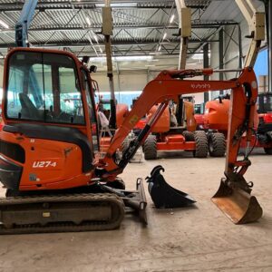 Mini pelle Kubota U 27-4
