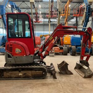 Mini pelle Yanmar Vio 25-4 avec 3 godets
