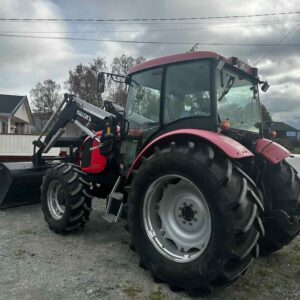 Tracteur agricole ZETOR Proxima Power 90 et chargeur frontal