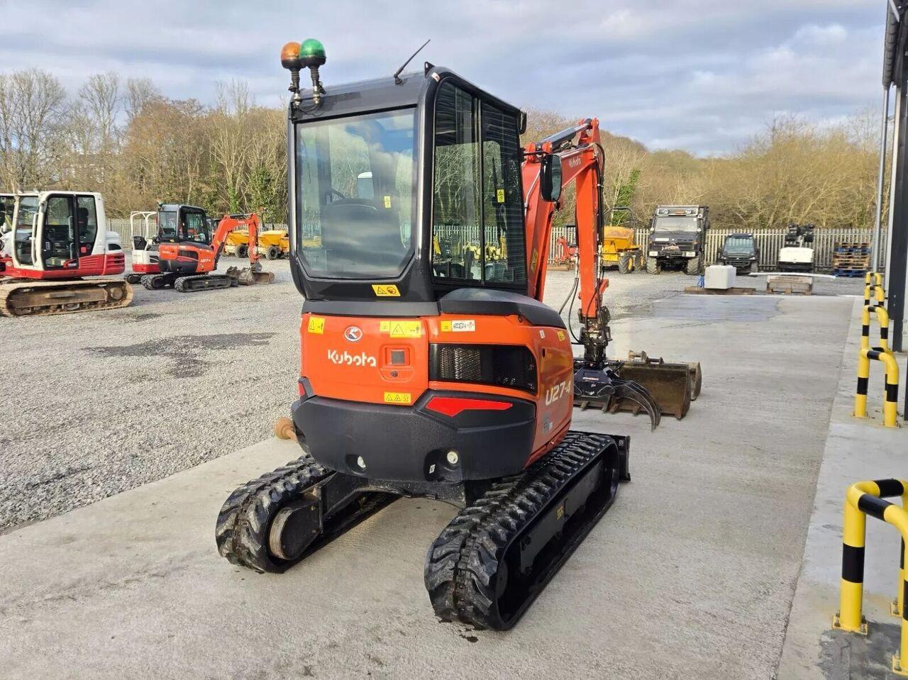 Mini-pelle Kubota U27-4 avec Accessoires neufs – Image 18