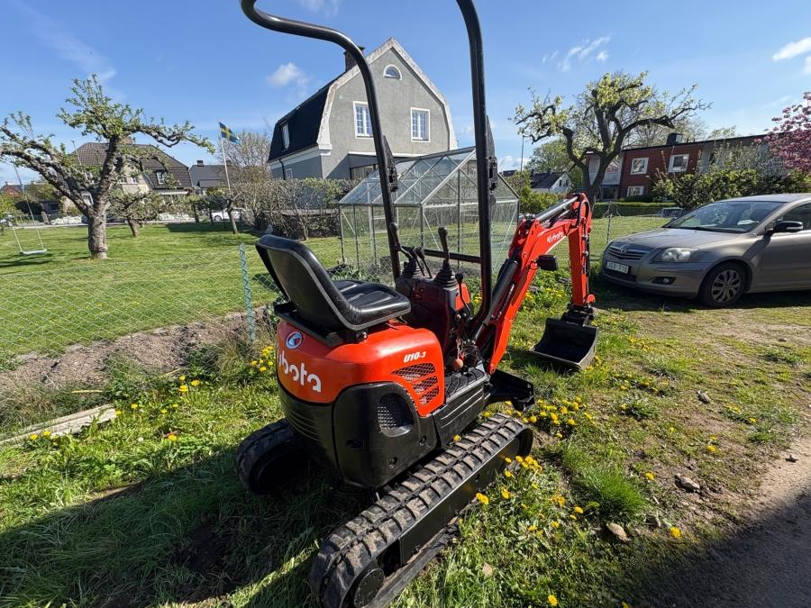 Kubota U10-3 avec remorque et 3 godets – Image 67