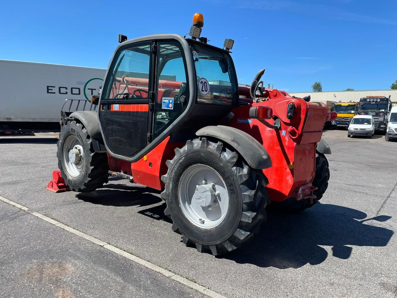 Chariot télescopique Manitou MT 1030-7m – Image 7